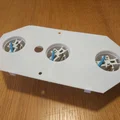 Đèn ốp trần 3 bóng E27 tối giản - Thumbnail 4