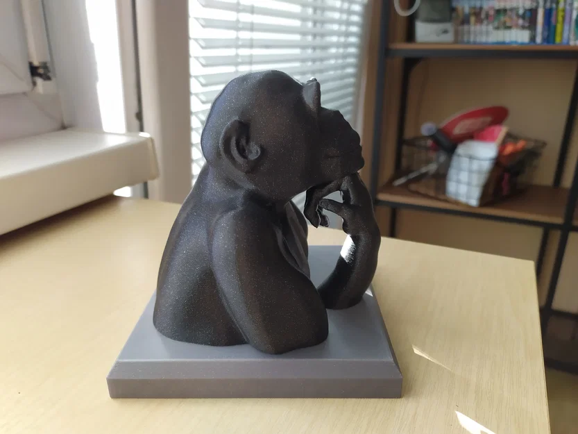 Tinh Tinh Trầm Tư (The Chimp Thinker) - Image 2