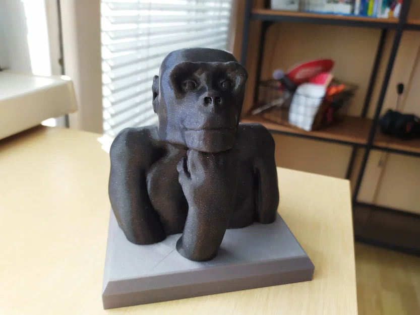 Tinh Tinh Trầm Tư (The Chimp Thinker) - Image 3