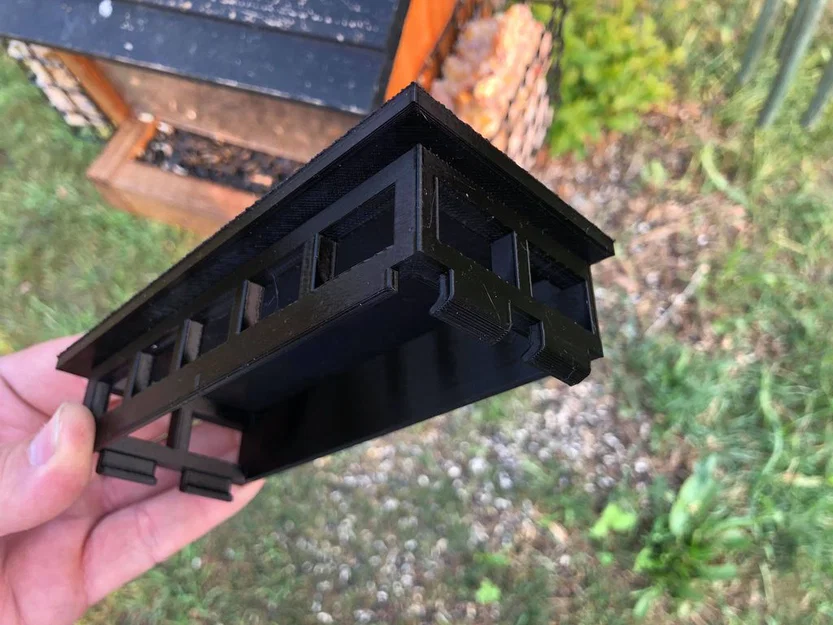 Nắp/Đậy trên lồng suet (Suet Cage) cho máng ăn chim, chống chim bị kẹt - Image 5
