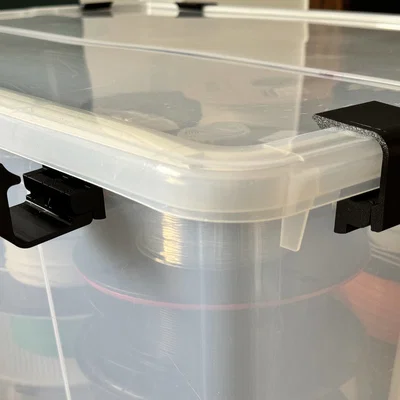 Ngàm kẹp bản lề cho thùng IKEA SAMLA 55L/130L