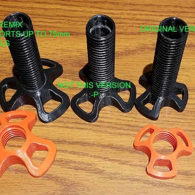 REMIX giá đỡ cuộn filament đa năng cho Ender3/CR10 (5/16"-18, khỏi cắt, lỗ lớn)