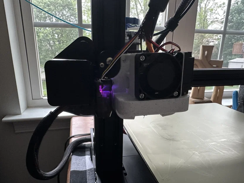 Nắp che mã QR cho Ender 3 v2 tương thích BLTouch/CRTouch - Image 1