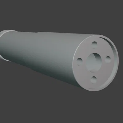 Ống Giảm Thanh Đa Năng FB Suppressor Cho Airsoft (Ren 14mm)