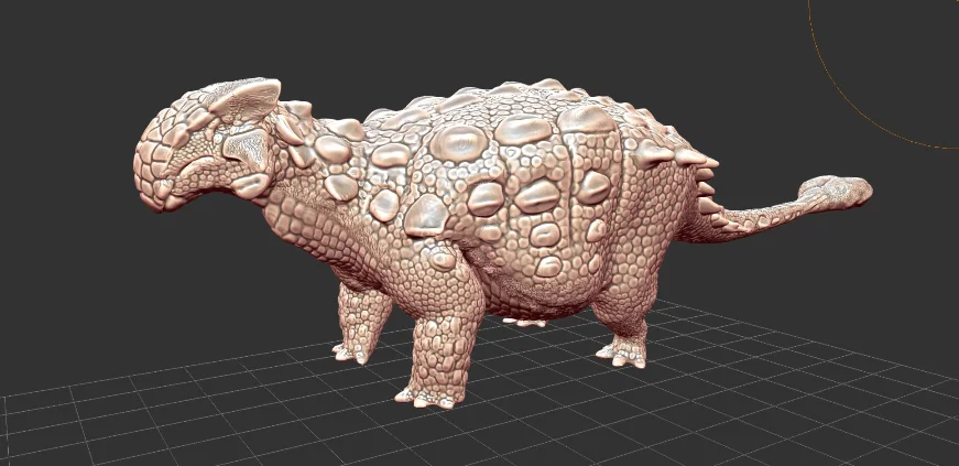 Mô hình khủng long Ankylosaurus chi tiết cho in 3D - Image 2