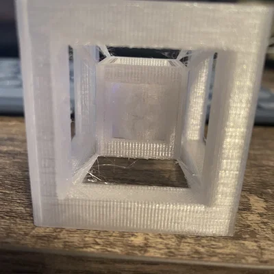 Mô hình hình khối lồng nhau 3D (Ball within a Square) độc đáo