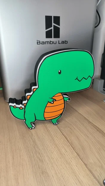 T-Rex Lightbox - Đèn LED Lamp - Image 3