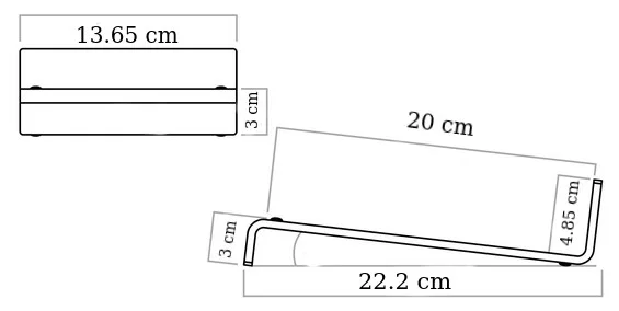 Chân đế loa 3D cho Nubert A-125 pro - Tối ưu góc nghiêng âm thanh - Image 3