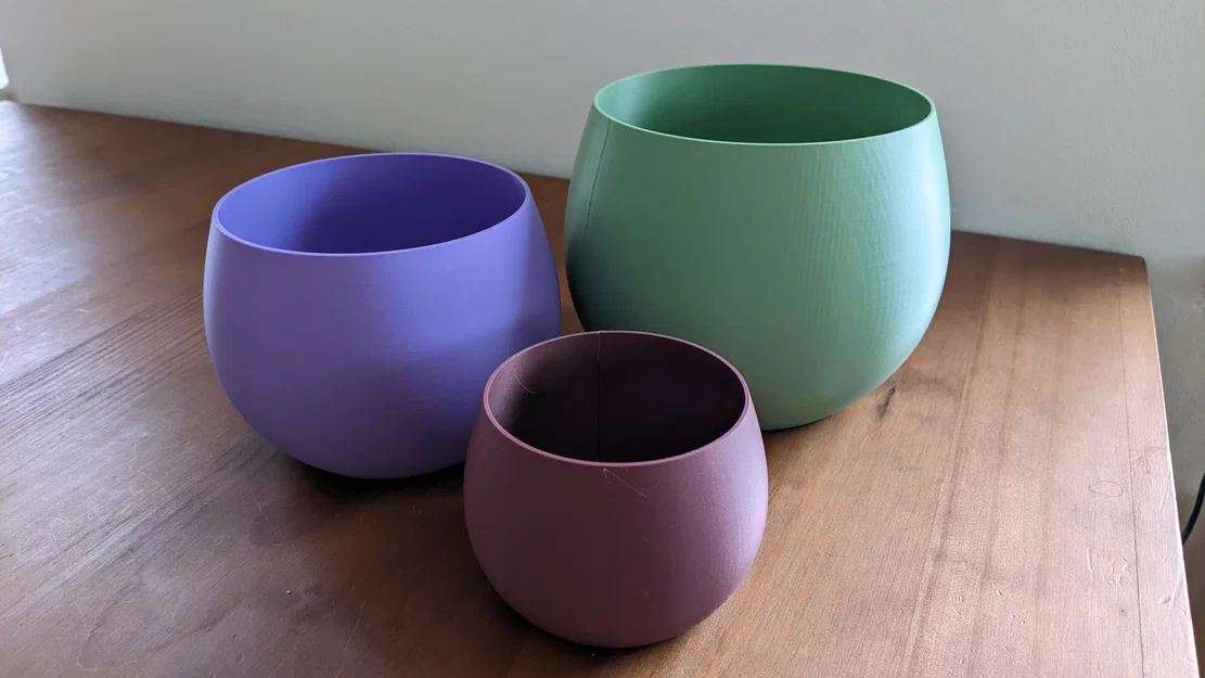 Potjes – Chậu (potjes) parametric cho cây trồng trong nhà - Image 1