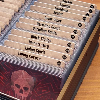 Gloomhaven: Khay đựng Monster Ability Card