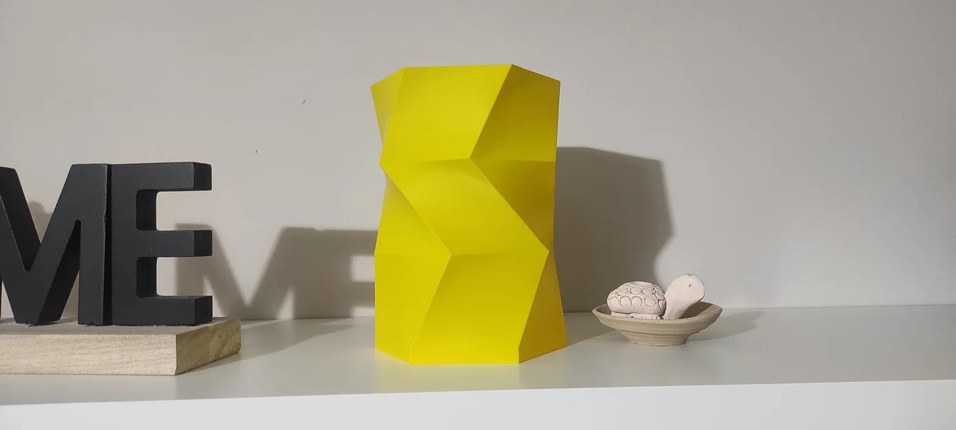 Mẫu bình hoa 3D hiện đại (Modern Vase) thiết kế hình học độc đáo - Image 1