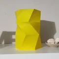 Mẫu bình hoa 3D hiện đại (Modern Vase) thiết kế hình học độc đáo - Thumbnail 1