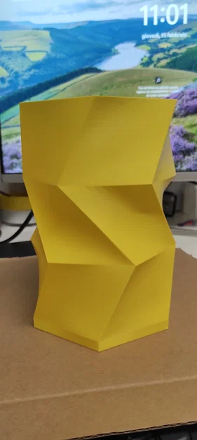 Mẫu bình hoa 3D hiện đại (Modern Vase) thiết kế hình học độc đáo - Image 4