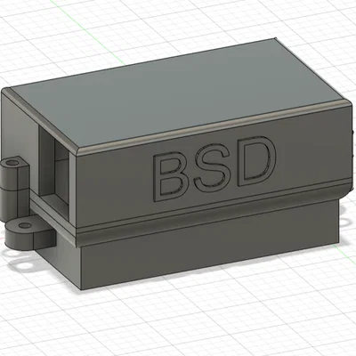 Hộp adapter 3D cho bộ thu FrSky X8R trên xe Traxxas Stampede