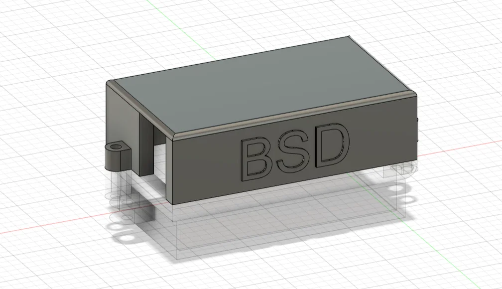 Hộp adapter 3D cho bộ thu FrSky X8R trên xe Traxxas Stampede - Image 2