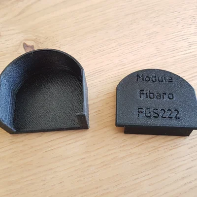 Hộp bảo vệ cho module Fibaro FGS222