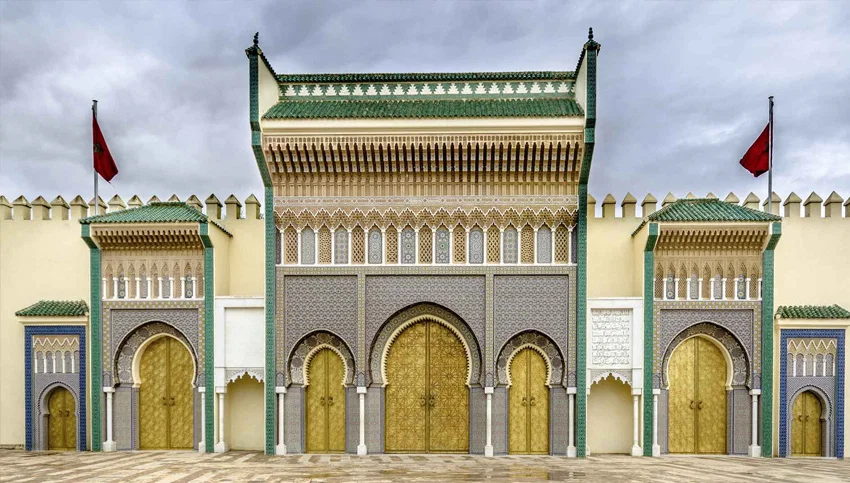 Cổng Hoàng Cung (Royal Palace Gate) - Fes, Morocco - Image 3