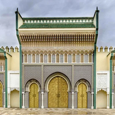 Cổng Hoàng Cung (Royal Palace Gate) - Fes, Morocco
