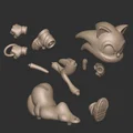 Sonic The Hedgehog (thiết kế lại, chia nhiều mảnh) - Thumbnail 4