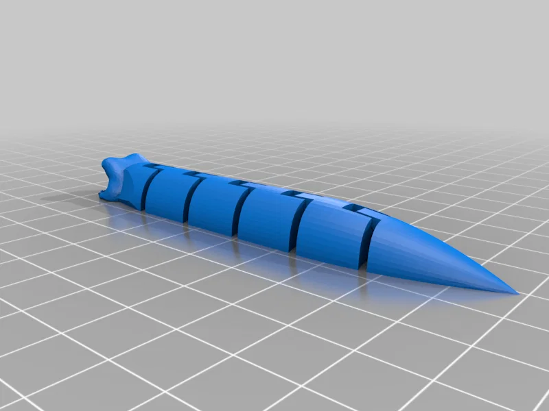Mô hình chú ốc sên Fred khớp nối (Fred But Hes A Slug) in 3D - Image 1