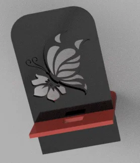 Giá đỡ điện thoại hình bướm (Mobil Holder butterfly) in 3D đẹp mắt - Image 3