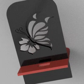 Giá đỡ điện thoại hình bướm (Mobil Holder butterfly) in 3D đẹp mắt