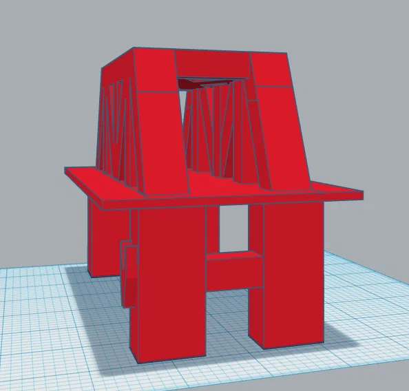 Mô hình cầu giàn Truss Bridge 3D độc đáo để trang trí - Image 2