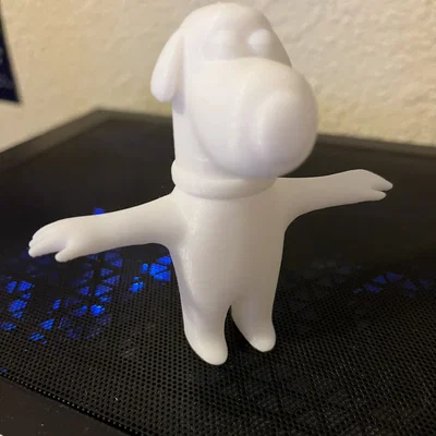 Mô hình 3D Brian Griffin trong Family Guy - File in 3D đẹp mắt