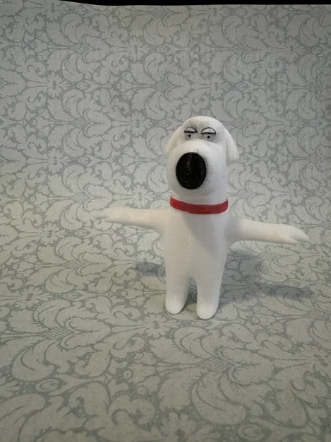 Mô hình 3D Brian Griffin trong Family Guy - File in 3D đẹp mắt - Image 2