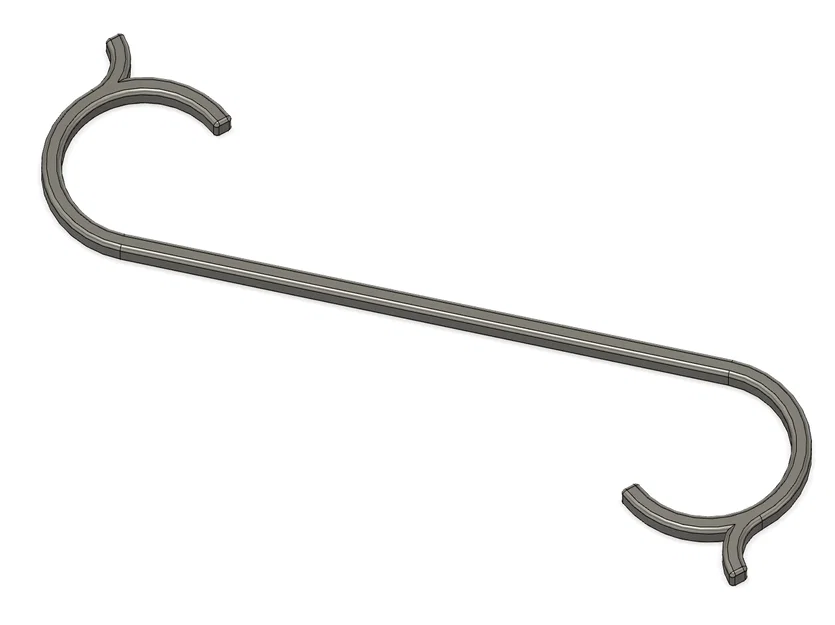Simple Flower Clip Parametric – Kẹp hoa đơn giản (Parametric) - Image 1