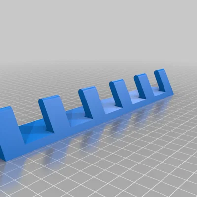 Bộ Móc Treo Tường 6 Móc (Wall Mounted 6 Hook Organizer)