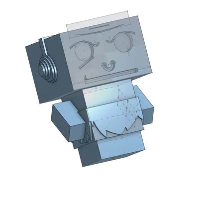 Mô hình chú Robot phong cách SteelSeries độc đáo cho game thủ