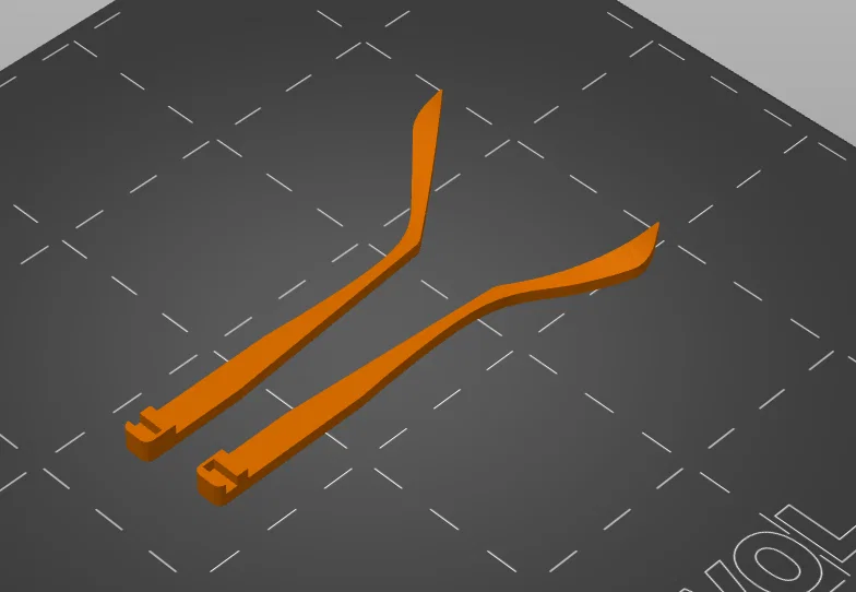 Bộ càng nối dài cho kính đeo tay năm mới 2024 - Phụ kiện 3D độc đáo - Image 1