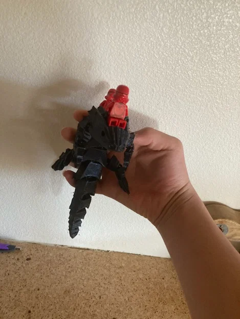 Mô hình thằn lằn khổng lồ tương thích với LEGO (Giant Lego Lizard) - Image 1