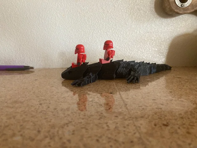 Mô hình thằn lằn khổng lồ tương thích với LEGO (Giant Lego Lizard) - Image 3