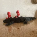 Mô hình thằn lằn khổng lồ tương thích với LEGO (Giant Lego Lizard) - Thumbnail 5