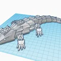 Mô hình thằn lằn khổng lồ tương thích với LEGO (Giant Lego Lizard) - Thumbnail 6