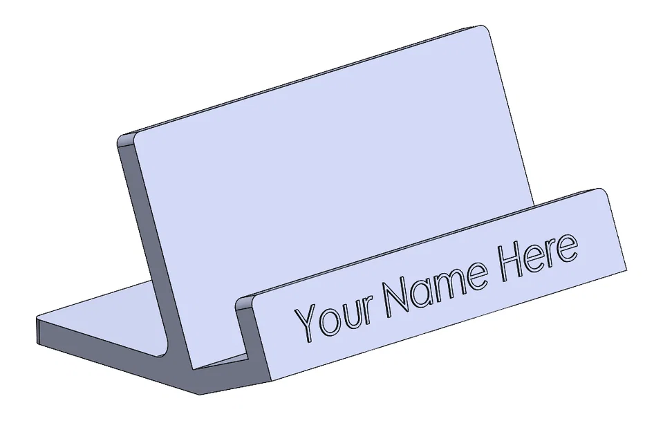 Kệ/giá đựng danh thiếp đơn giản (BIZ CARD HOLDER- SIMPLE) - Image 3