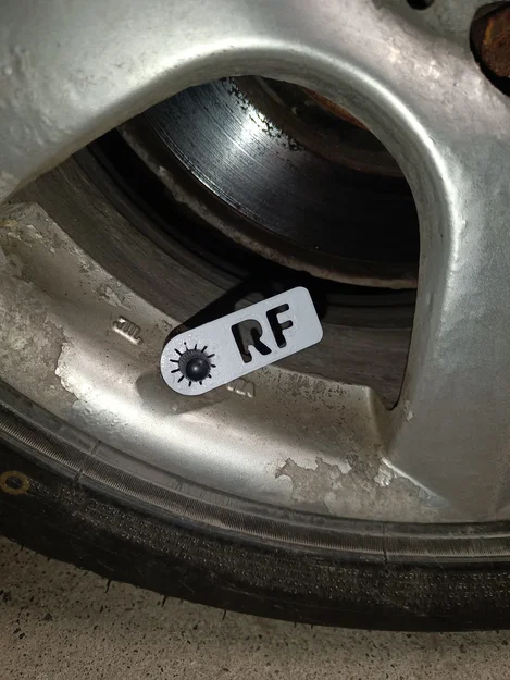Bộ thẻ in 3D đánh dấu vị trí lốp xe (Car Tire Storage Tags) tiện lợi - Image 1