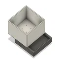 Macetero Treo Tường Đơn Giản Dạng Khối Lập Phương - Thumbnail 2