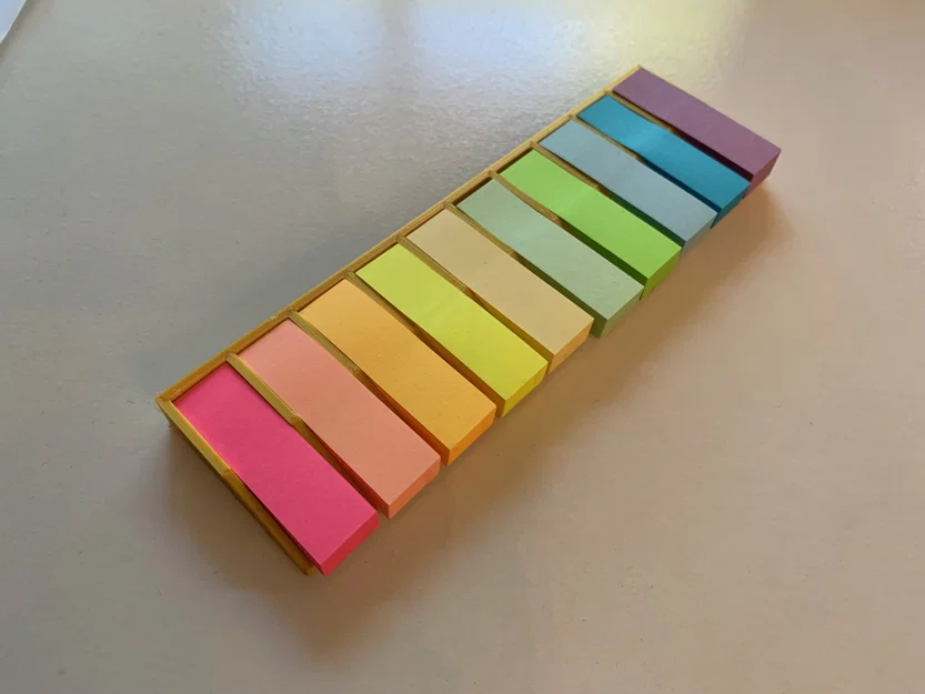 Khay Đựng Giấy Đánh Dấu Trang (Page Marker Holder) Gọn Gàng - Image 1