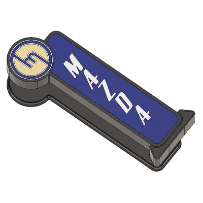 Mazda Vintage Sign Lightbox LED Lamp - Đèn hộp bảng hiệu Mazda cổ điển