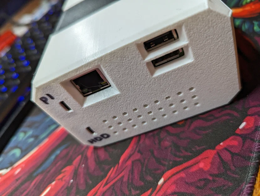 Vỏ Case Raspberry Pi NAS: Thiết kế tách biệt nguồn cho HDD cực ổn định - Image 1