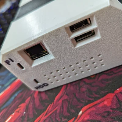 Vỏ Case Raspberry Pi NAS: Thiết kế tách biệt nguồn cho HDD cực ổn định