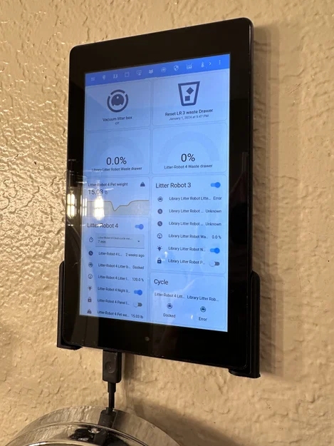 Giá treo tường dọc cho “Kindle Fire 7” (Vertical Wall Mount) - Image 1