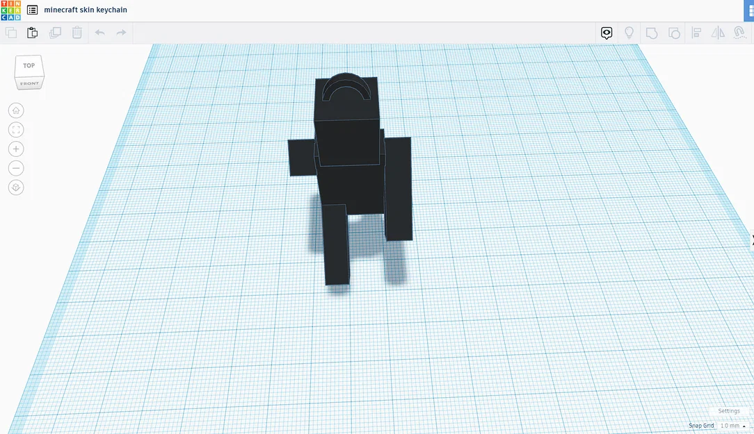 Móc khóa nhân vật Minecraft in 3D siêu cute cho fan game - Image 1