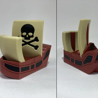Đồ chơi thuyền cướp biển an toàn cho trẻ em (Pirate Ship Toy)