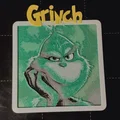 Litophane Grinch đa màu (không cần MMU) - Thumbnail 1