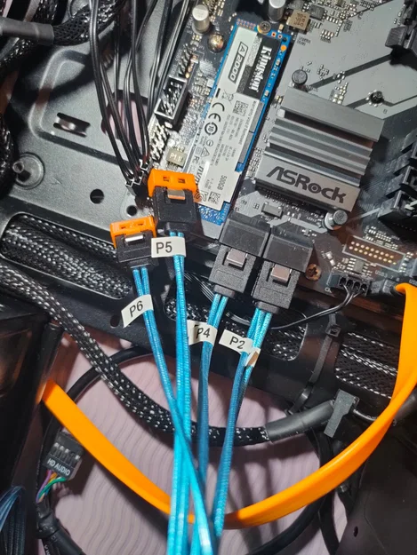 Nắp chống bụi đầu nối SATA (hỗ trợ latch khóa) - Image 2