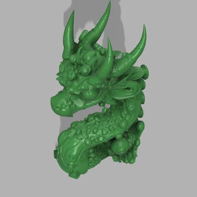 Tượng Bán Thân Rồng Huyền Bí (Mystic Dragon Bust)